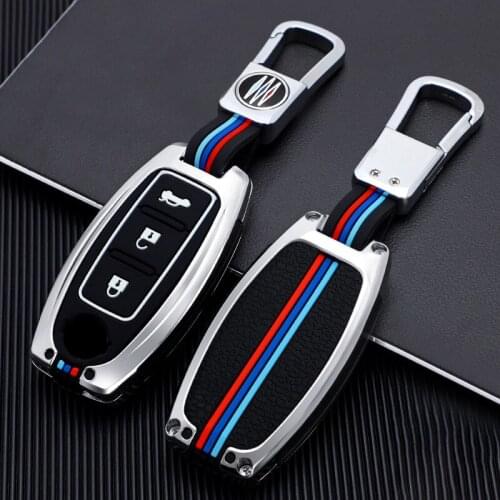 Car Key Case Cover For Nissan Qashqai J10 J11 X-Trail X Trail T32 T31 Juke Kicks Tiida Pathfinder Note Rogue Murano Accessories