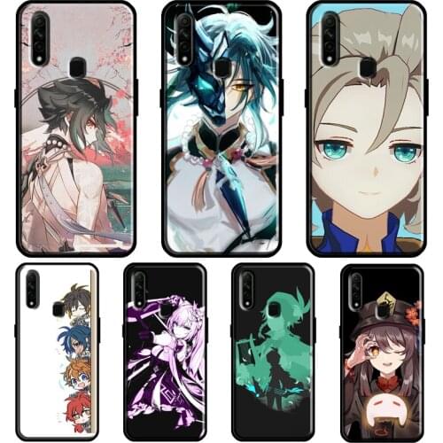 Genshin Impact For OPPO Find X3 Pro A5 A9 A53 A31 2020 A1K A3S A5S A15 A52 A72 A83 A91 F5 Reno 2 Z Case