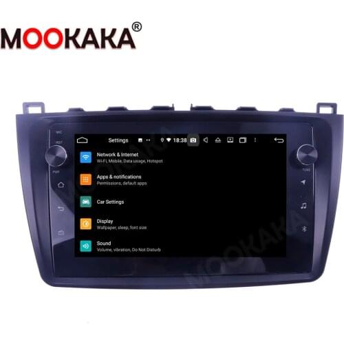 For Mazda 6 2008-2012 IPS128G Android 10 Car DVD Multimedia Player Radio Carplay GPS Navigation Audio Video