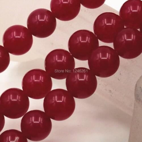4mm 6mm 8mm 10mm 12mm Accessories DarkRed Sardonyx Natural Stones Loose Round Beads DIY Jewelry Making Hyaline Christmas Gifts