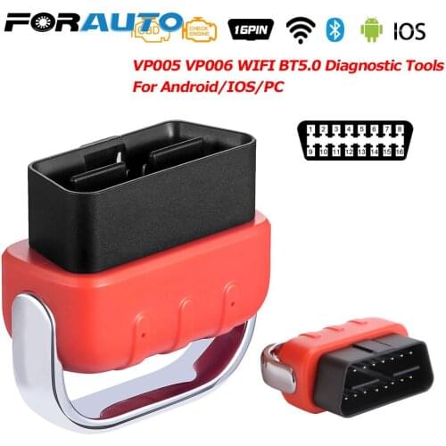 MINI OBD2 Car Diagnostic Tool for Android/IOS V2.2 Bluetooth 5.0 Scan Tool PIC18F25K80 WIFI OBD2 Scanner Code Reader