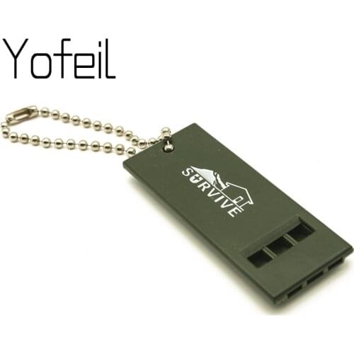 Outdoor Multiple Audio Survival Whistle First Aid Kits Emergency Signal Rescue Sport Referee Practical Team Gift