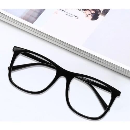 Fashion Computer Eyeglasses Men Oversized Anti Blue Light Glasses Women Retro Square Optical Glasses Frame Vision Care Spectacle