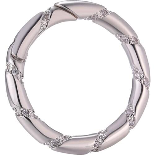 2021 New Spiral Clasps Connectors For DIY Jewelry Making Cubic Zirconia Screw Clasp Hooks Handmade Jewely Findings Accessories