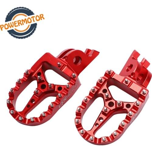 Motorcycle CNC Foot Pegs Rests Footrest Footpegs Pedals for YAMAHA Yz 125 250 Yz125 Yz85 Yz450f Wr250 450f 99-17