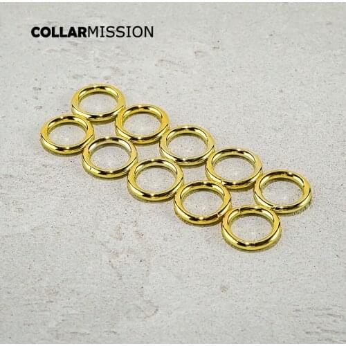 Pet clothing adjustable metal accessories 20mm yellow gold color clip DIY dog collar handbag bag accessories YH20HJ