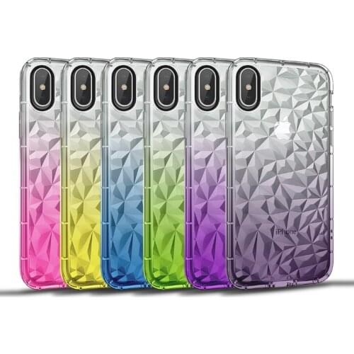 High Quality Shockproof Transparent Clear Soft TPU Phone Cover For iPhone X Case