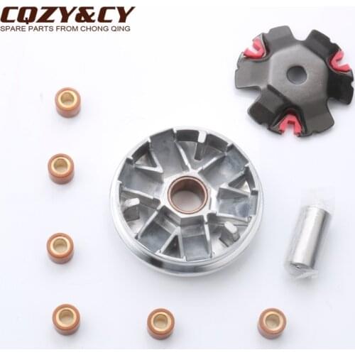 Scooter high performance Variator Set for Peugeot Ludix 2 Elegance One Snake Furious Trend Blaster Rcup RS 12 Speedake 50cc