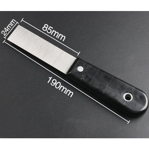 1inch, 3inch, 5inch. 3 pcs Flexible Putty Knife with Plastic Hammer-end Handle Putty Knife with Black Handle