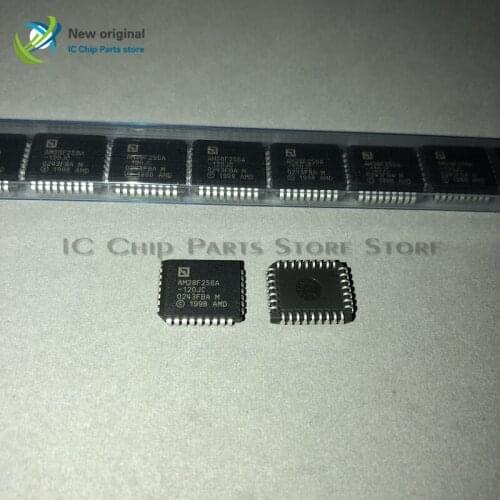 10/PCS AM28F256A-120JC AM28F256A PLCC32 Integrated IC Chip New original