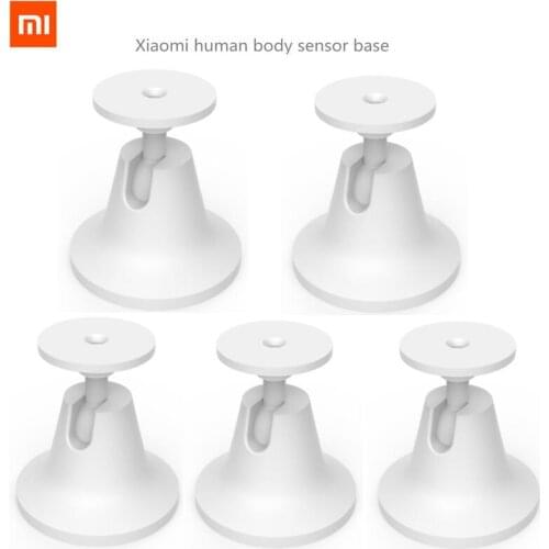 5PCS/Lot Xiaomi Human Body Sensor Holder Stand 360 Degree bracket Free Rotation Motion Sensor Base