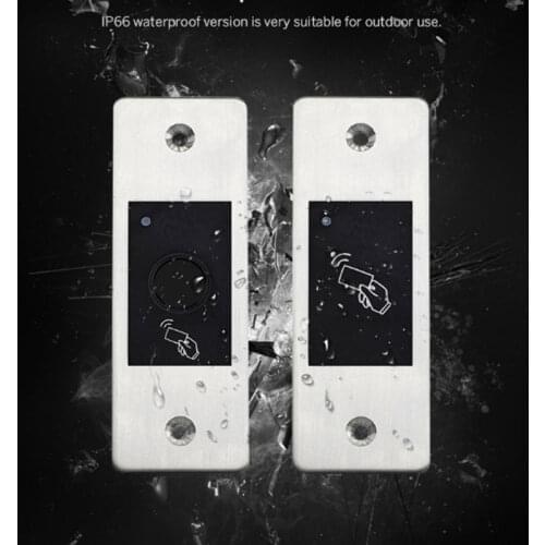 Door lock mini metal waterproof embedded fingerprint reader metal fingerprint access control scanner