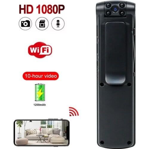 L01 Full HD 1080P Camera WiFi IP Body Camera Infrared Night Vision Mini DV 1200Mah Car DVR Voice Recorder DVR