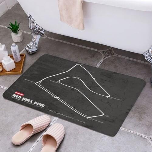 Red Bull Ring Carpet Areas Rug Non-slip Floor Mat Rug 3D Printing Living Room Bedroom Door Mat Home Decoration