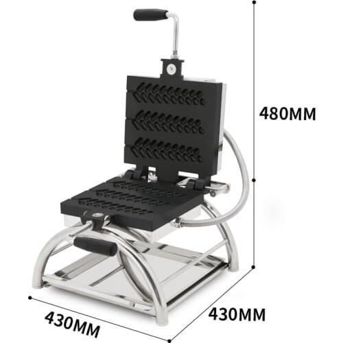 NP-35 waffle maker 110v/220v Spikelet shape waffle machine Commercial electric waffle stove Special shape waffle stove 50-60hz