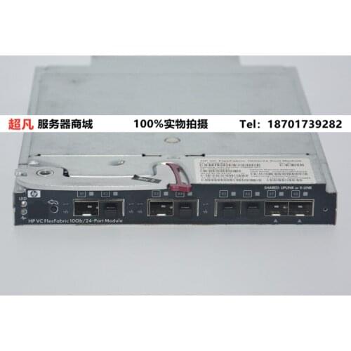 Original HP 571956-B21 BLc VC Flex Fab 10Gb/24P switch 708065-001