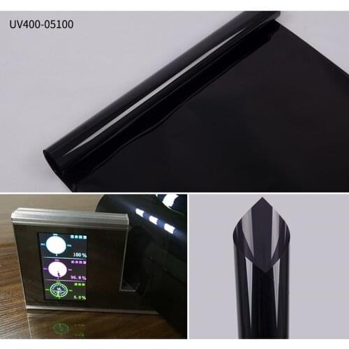 SUNICE wholesale 100% Anti-UV 5% VLT Window Tint Film Summer Buliding Window Film 1.52X100M (5ftx328ft) Roll Size Automobile
