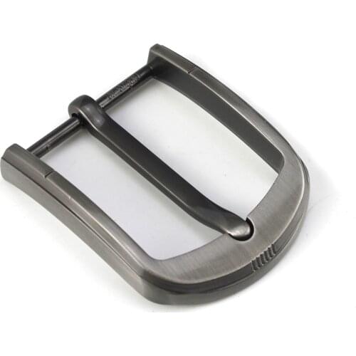 1pcs Metal 40mm Belt Buckle Middle Center Bar Single Pin Buckle Leather Belt Bridle Halter Harness Fit for 37mm-39mm belt