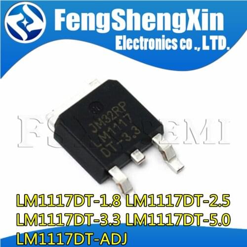 100pcs LD1117DT-3.3 LM1117DT-3.3 TO252 LM1117-3.3 L1117-33 LM1117DT TO-252 LM1117DTX-3.3 800mA Low-Dropout Linear Regulator