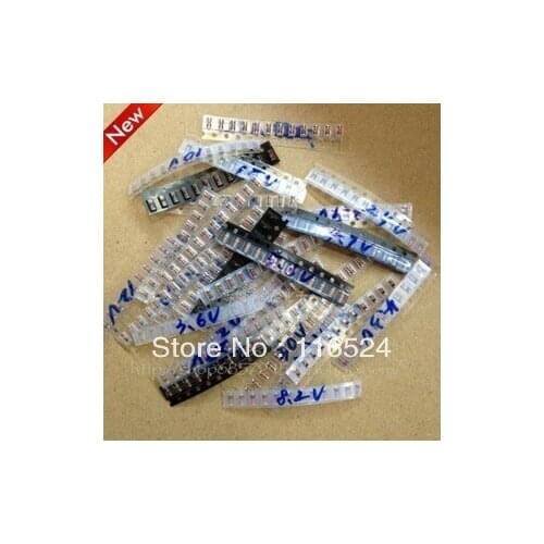 1206 SMD Zener diode LL34 2V-27V 14 of the 20 kinds of commonly used specifications