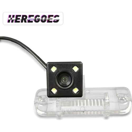 Car CCD 4 LED Night Vision Backup Rear View Camera Parking For Mercedes Benz R Class R350 R500 ML350 W203 W211 B200 A160 W219