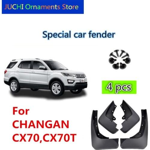 Car Fender Mudguard Splash Flaps Mud Guard Mudflap Accessories for CHANGAN CX70, Changan cx70T