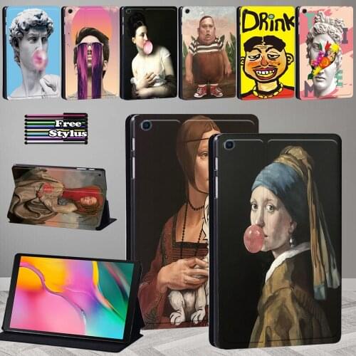 Tablet Case for Samsung Galaxy Tab A7 T500 T505/Tab S7/Tab S6 T860/Tab S6 Lite/Tab S4 T830/Tab A 8.0 T290 Pu Leather Stand Case