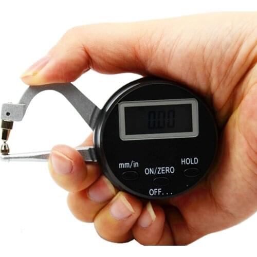 High quality 0-25mm digital thickness gauge digital jewel gauge GEM tools digital caliper gauge