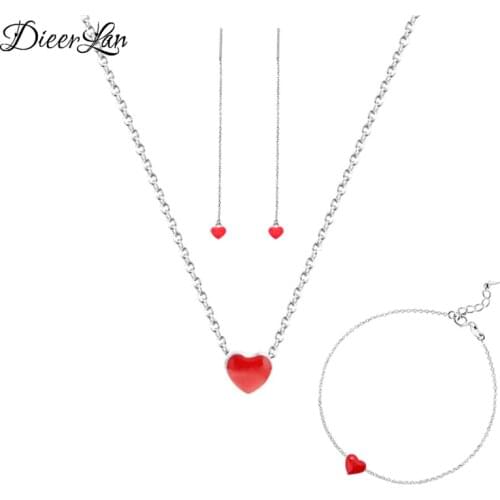 Красные браслеты DIEERLAN China At AliExpress