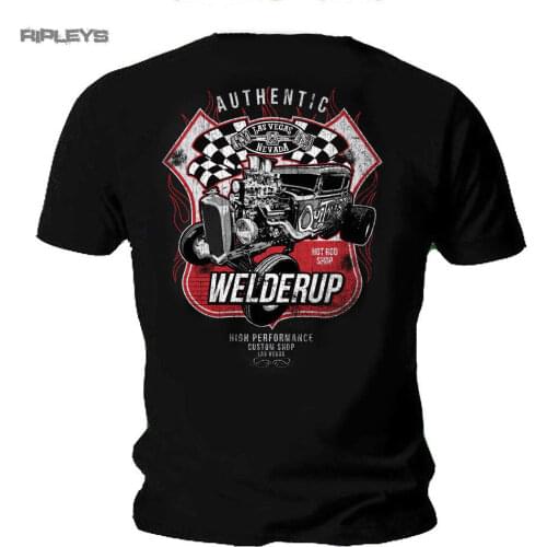 2019 Fashion Garage Custom Hot Rod T Shirt 'Quit Your Bitchin' Rat Rod Printed on the back Tee shirt