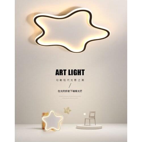 Bedroom lamp ceiling lamp modern minimalist atmosphere room lamp 2021 new master bedroom lamp warm and ultra-thin indoor lamp
