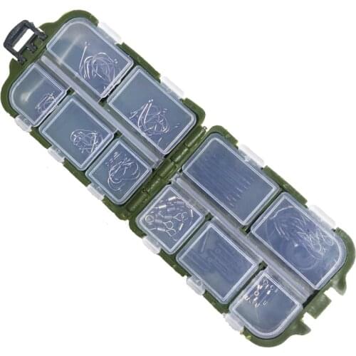 Mini Fishing Tackle Box Small Clear Plastic Hooks Lures Baits Accessory Accessories Holder Terminal Storage Container