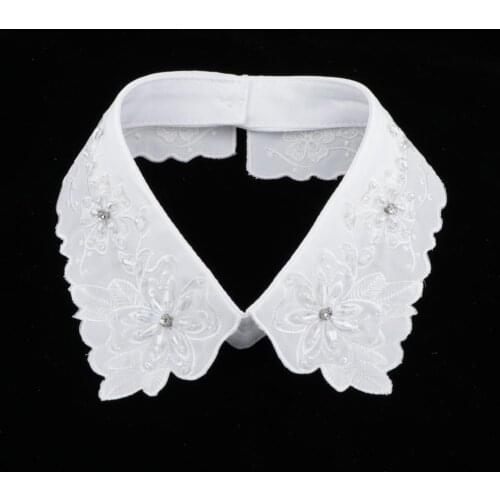Fashion Women False Collar Choker Necklace Detachable Shirt Fake Collar