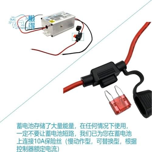MPPT solar controller, solar panel for charging motor car, 24V-72V lead-acid lithium battery, general 10A
