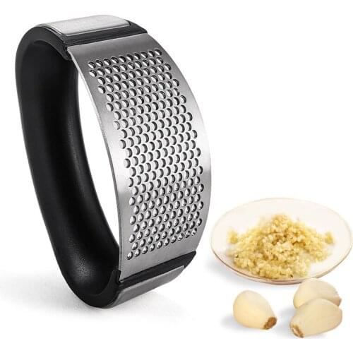 Stainless Steel Ginger Garlic Press Grinder Slicer Garlic Press Cooking Gadgets Kitchen Accessories