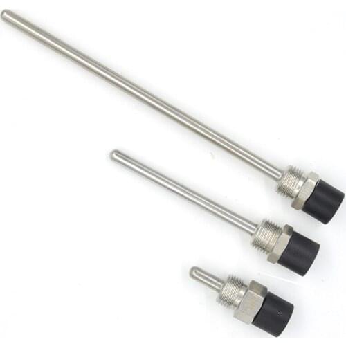 2.2cm,10cm,20cm waterproof temperature sensor tube protect blind stainless steel tube