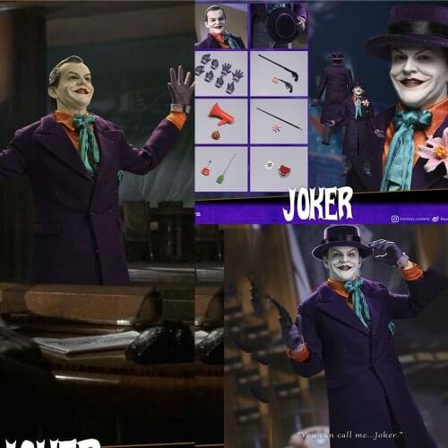 Pre-sale Mars Toys MAT002 1/6 Scale JOKER 1989 12 inches Full Set Action Figure Model for Fans Holiday Gifts