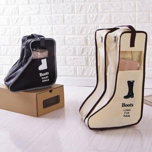 Waterproof Protector Shoes Cover Support Home Travel Shoes Storage Bag Boot Organizer Bags Portable Dust Boots Cover