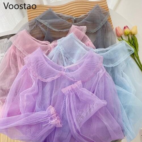 Женские рубашки с длинным рукавом Voostao China At AliExpress