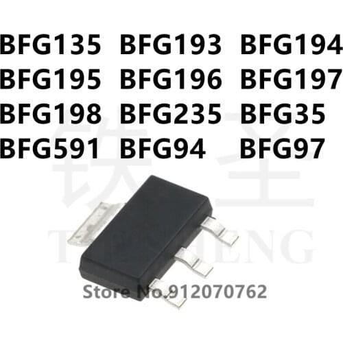 10PCS/LOT BFG135 BFG193 BFG194 BFG195 BFG196 BFG197 BFG198 BFG235 BFG35 BFG591 BFG94 BFG97 SOT-223