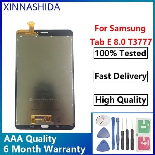 100% Working 8 Inch For Samsung Galaxy Tab E T3777 SM-T3777 LCD Display Panel Touch Screen Digitizer Assembly