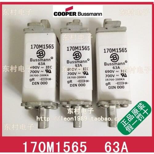 US COOPER BUSSMANN fuse 170M1565 170M1565D 63A 690V fuse