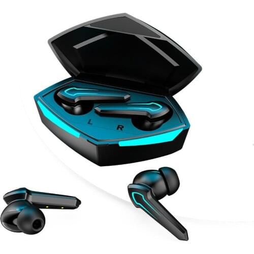 Wireless Gaming Headset Tws Bluetooth 5.1 Earbuds Ultra Low Latency With Microphone For Games