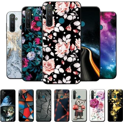 For Realme Q Case Cute Case For Realme 5 Pro Soft TPU Silicone Cover Case OPPO Realme Q Realme 5 Pro Protective Back Cover Case