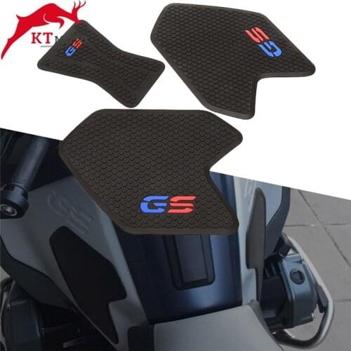 For BMW R1200 GS R1200GS R1250GS ADV Adventure 2014-2021 Motorcycle Anti Slip Sticker Tank Traction Pad Side Knee Grip Protector