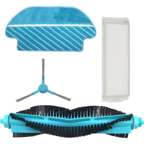 For Vacuum CleanerCecotec Conga 3290 3490 3690 HEPA Filter side Brush Mop Pads Cloth Spare Parts Side brush Proscenic m7