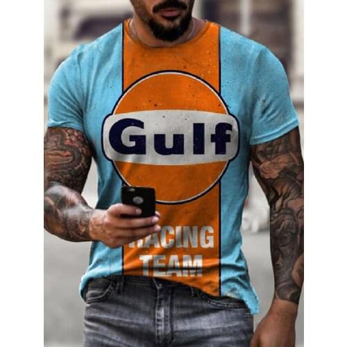 Leisure Breathable Summer 3D Printed Irregular T-Shirt Sport Extra-Large T-Shirt Short Sleeve 2021 New Mens T-Shirt 110-6XL