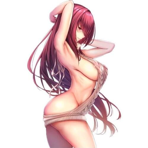 Fuzhen Boutique Decals Exterior Accessories Sexy Car Stickers Love Live! Cartoon Bikini Car Styling JDM Vinyl Car Decal Window