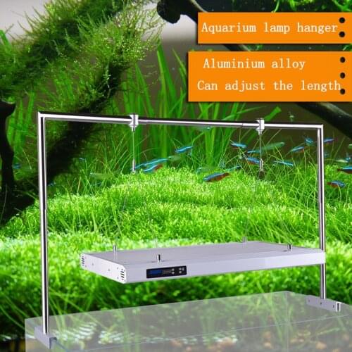 Halogen hanger lamp aquarium fish tank back stainless steel hanger lamp holder