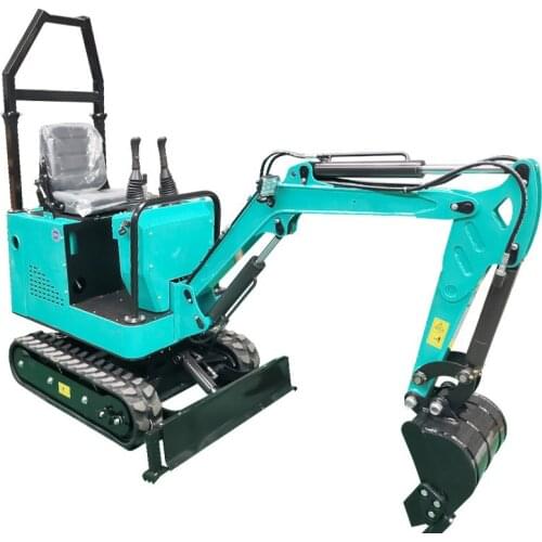 Mini Excavator Bagger HT10 Mini Excavator 1ton Electric Mini Excavators Ready To Ship
